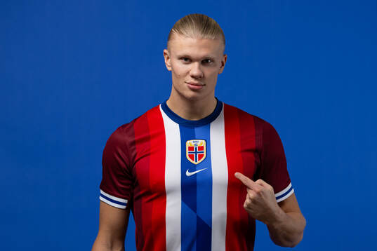 Erling Braut Haaland of the Norwegian national football