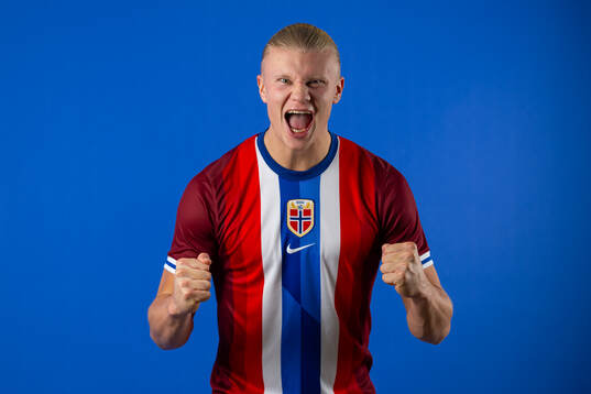 Erling Braut Haaland of the Norwegian national football