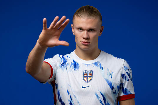 Erling Braut Haaland of the Norwegian national football