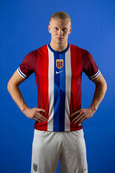 Erling Braut Haaland of the Norwegian national football