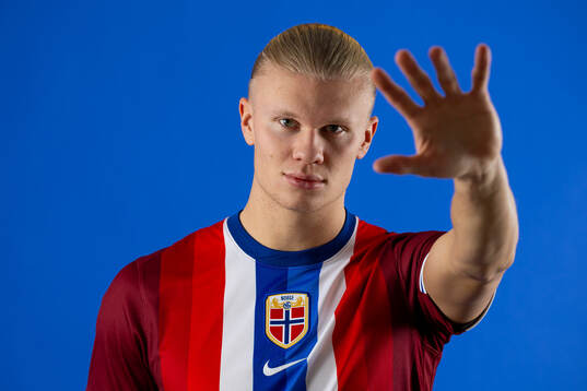 Erling Braut Haaland of the Norwegian national football