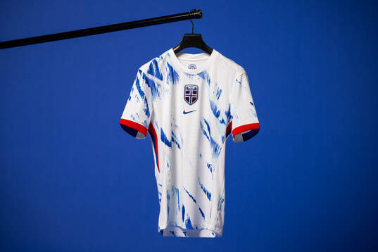The Norwegian national away kit