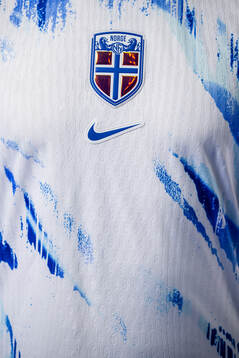The Norwegian national away kit