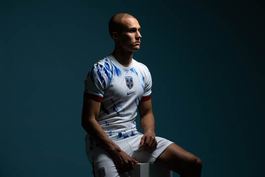 Leo Østigård of the Norwegian national football team
