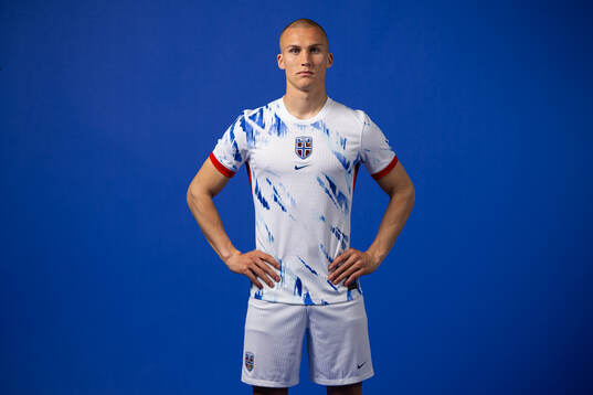 Leo Østigård of the Norwegian national football team