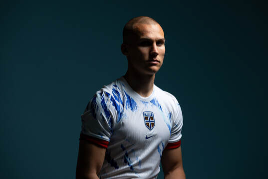 Leo Østigård of the Norwegian national football team