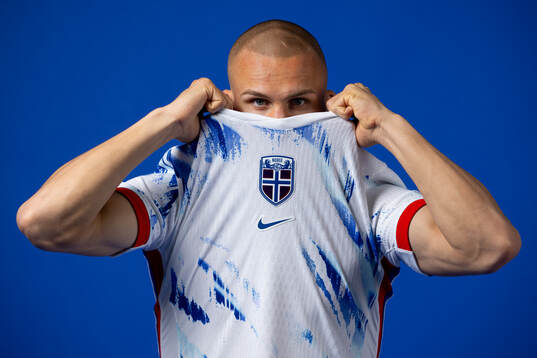 Leo Østigård of the Norwegian national football team