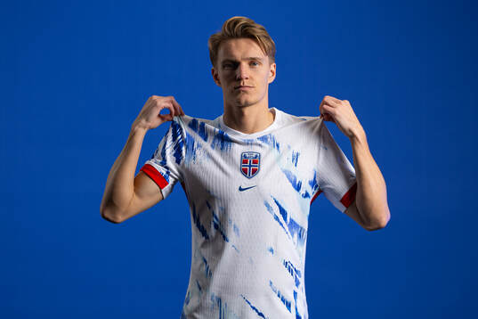 Martin Ødegaard of the Norwegian national football team