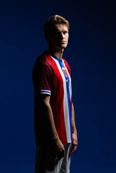 Martin Ødegaard of the Norwegian national football team