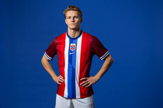 Martin Ødegaard of the Norwegian national football team