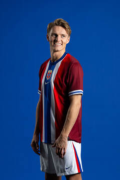 Martin Ødegaard of the Norwegian national football team