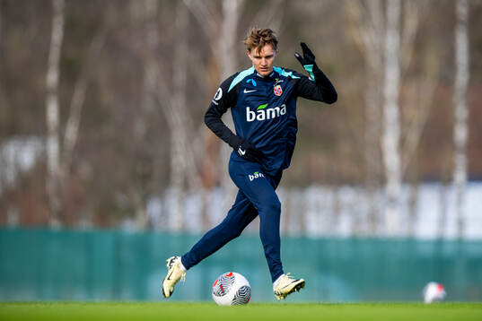 Martin Ødegaard of the Norwegian national football team