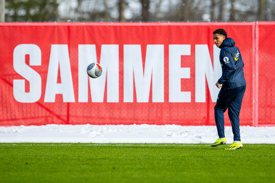 Antonio Nusa of the Norwegian national football team