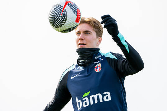Kristian Thorstvedt of the Norwegian national football team
