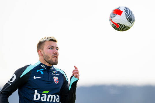 Fredrik André Bjørkan of the Norwegian national football