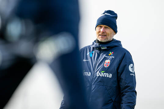 Ståle Solbakken, head coach of the Norwegian national