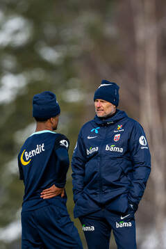 Ståle Solbakken, head coach of the Norwegian national