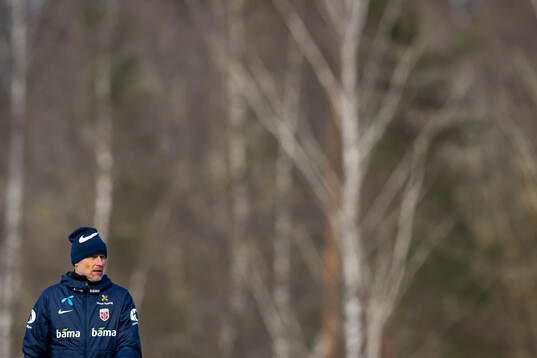 Ståle Solbakken, head coach of the Norwegian national
