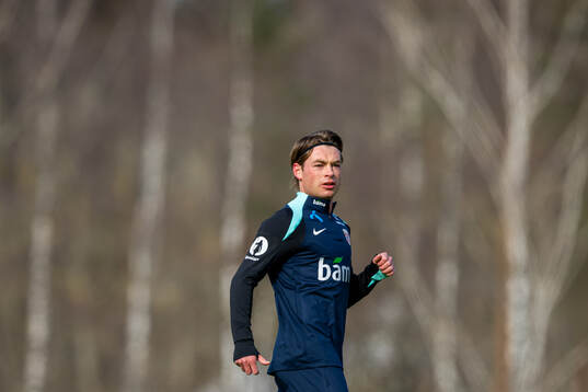 Patrick Berg of the Norwegian national football team