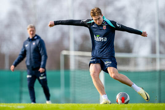 Kristian Thorstvedt of the Norwegian national football team