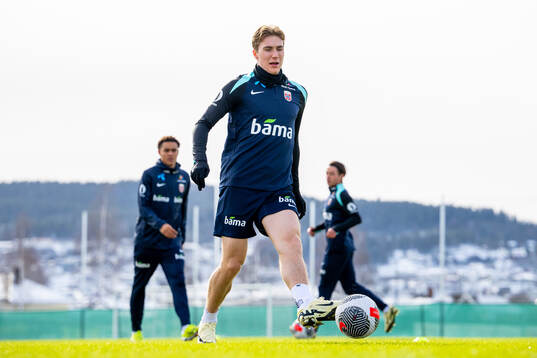 Kristian Thorstvedt of the Norwegian national football team