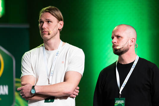 Hampus Zackrisson och Tobias Linderoth, Varberg