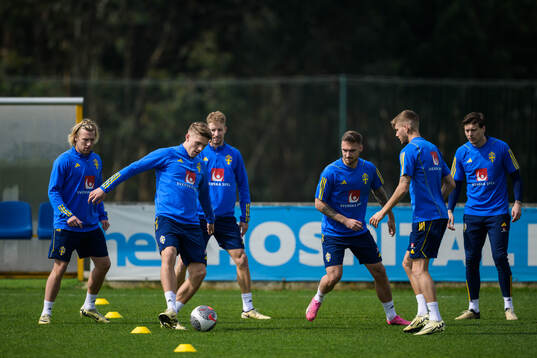 Emil Forsberg, Viktor Gyökeres, Samuel Gustafson, Victor