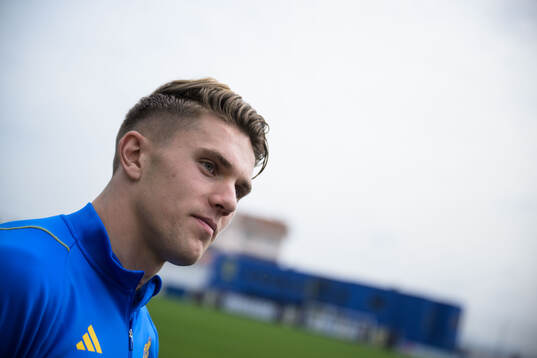 Viktor Gyökeres of the Swedish men's national football team