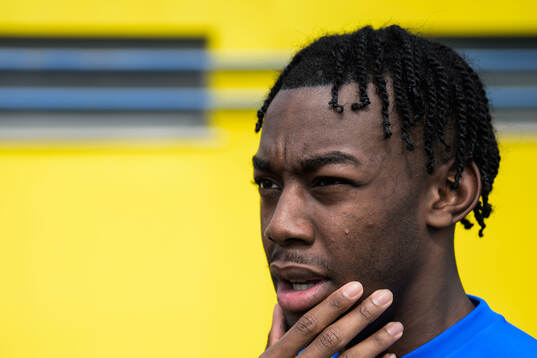 Anthony Elanga of the Swedish men's national football team