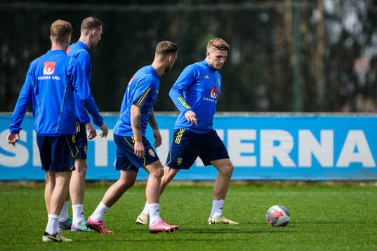 Viktor Gyökeres of the Swedish men's national football team