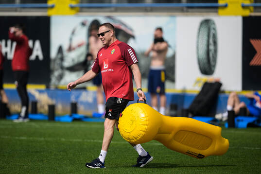Stefan Dejemyr, head of security of the Swedish men's