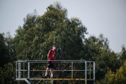 Liam Holt, temporary analyst of the Swedish men's national