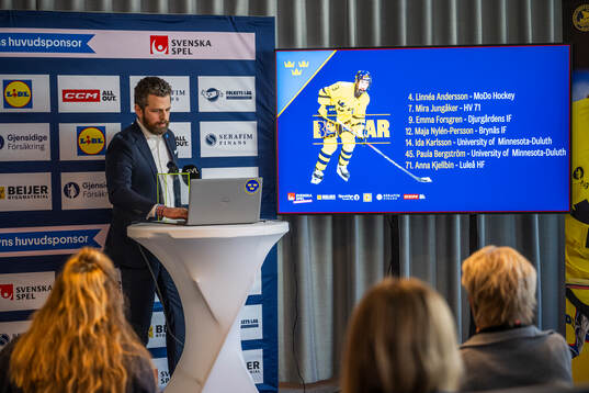Ulf Lundberg, Head Coach of Sweden’s women national Ice
