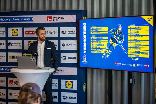 Ulf Lundberg, Head Coach of Sweden’s women national Ice