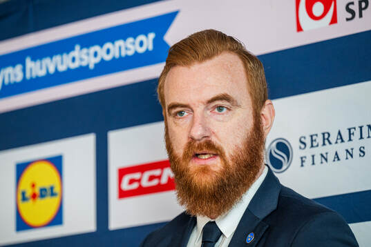 General Manager Anders Lundberg of Sweden’s women