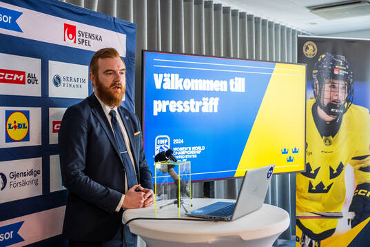 General Manager Anders Lundberg of Sweden’s women