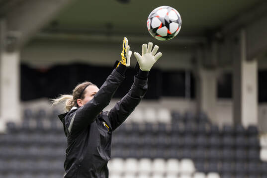 Goalkeeper Jennifer Falk of Häcken