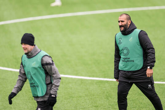 Head coach Mak Lind of Häcken