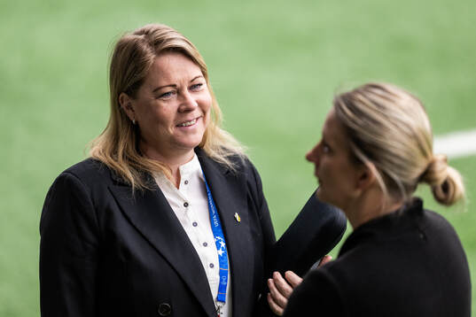 Media officer Linn Ohlsson of Häcken