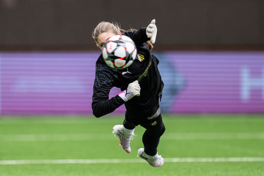 Goalkeeper Vilda Nyström of Häcken