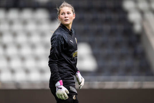Goalkeeper Vilda Nyström of Häcken