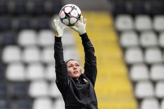 Goalkeeper Jennifer Falk of Häcken