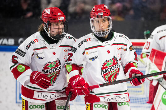 Modos Eve Savander och Ebba Berglund