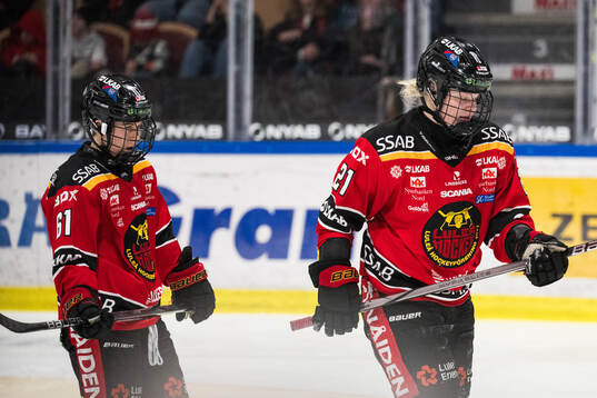 Luleås Lisa Johansson och Astrid Lindeberg deppar