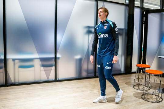 Jesper Daland of the Norwegian national football team