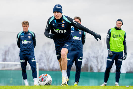 Kristian Thorstvedt of the Norwegian national football team