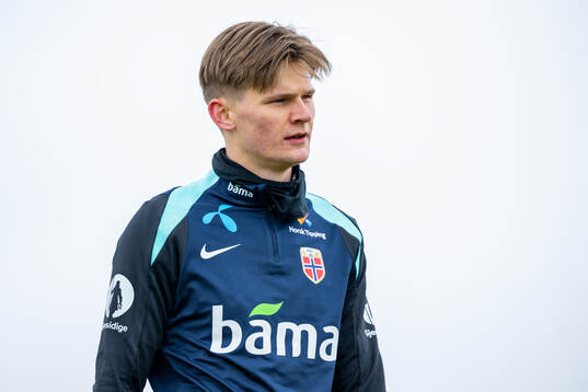 David Møller Wolfe of the Norwegian national football team