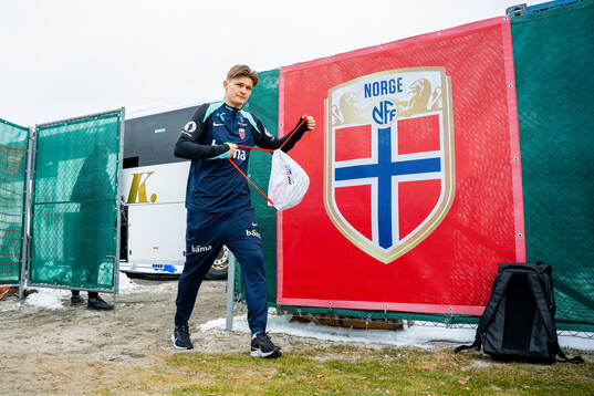 David Møller Wolfe of the Norwegian national football team