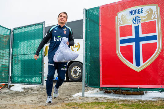 Patrick Berg of the Norwegian national football team