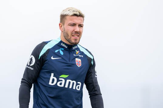 Fredrik André Bjørkan of the Norwegian national football